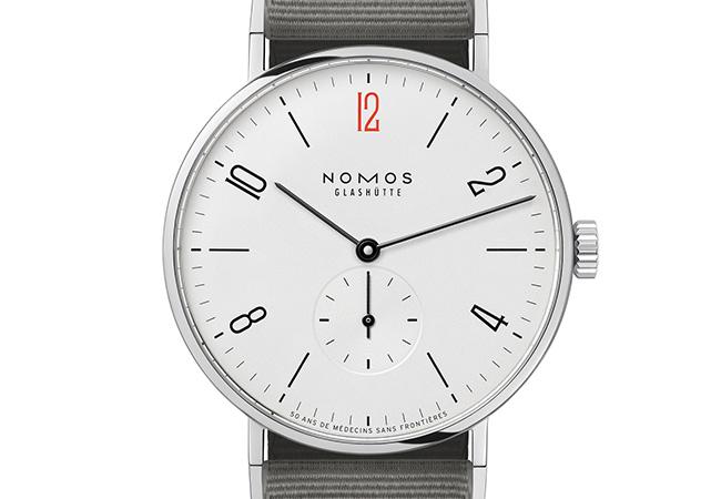 NOMOS推出Tangente 38-50 ans Médecins Sans Frontières腕錶