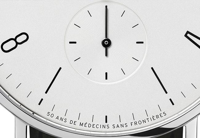 NOMOS推出Tangente 38-50 ans Médecins Sans Frontières腕錶