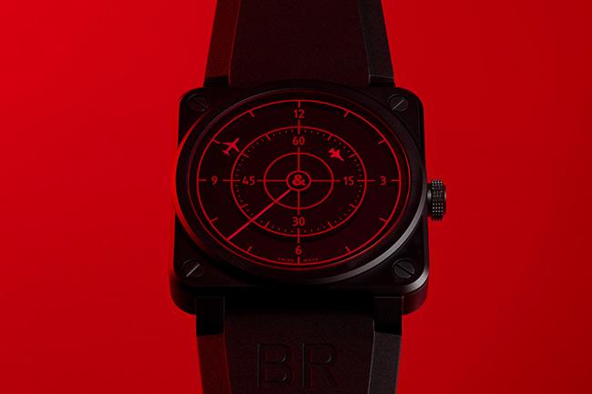 BELL & ROSS BR 03-92 Red Radar Ceramic 紅色雷達面盤
