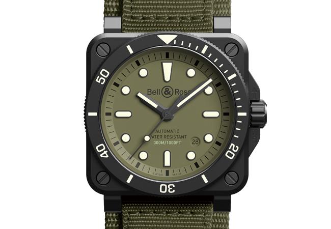 BELL & ROSS BR 03-92 Diver Military