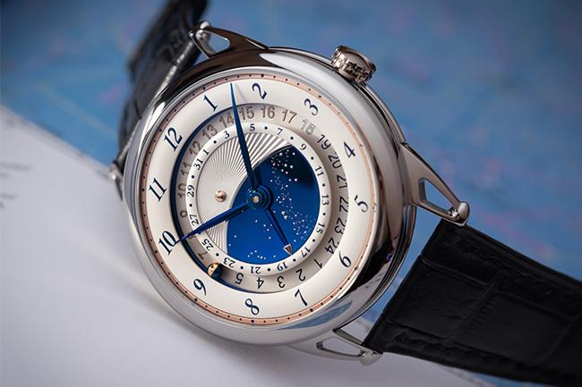 獨家微型球體日夜顯示  DE BETHUNE DB25 GMT Starry Varius 兩地時間腕錶