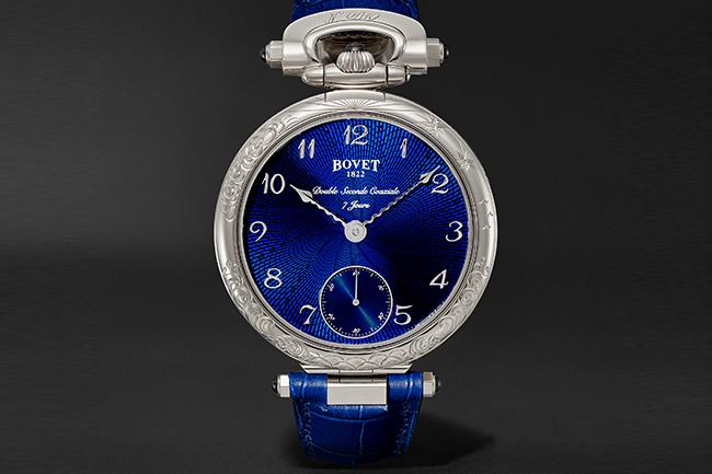 Bovet x Mr Porter推出獨家Monsieur Bovet Hand-Wound手動上鍊腕錶