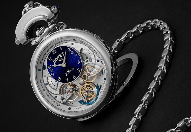 Bovet x Mr Porter Monsieur Bovet Hand-Wound手動上鍊腕錶