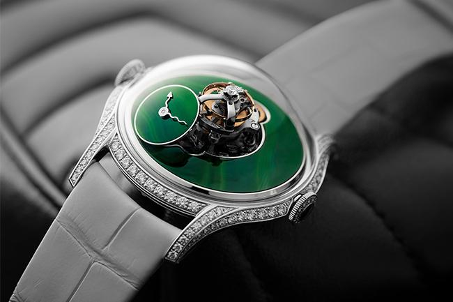 MB&F Legacy Machine FlyingT 推出綠色孔雀石版本