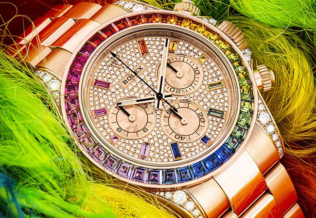勞力士ROLEX Daytona Rainbow Ref. 116595RBOW迪通拿彩虹圈