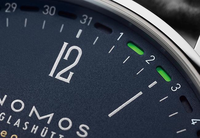 NOMOS Tangente neomatik 41 Update midnight blue午夜藍面腕錶