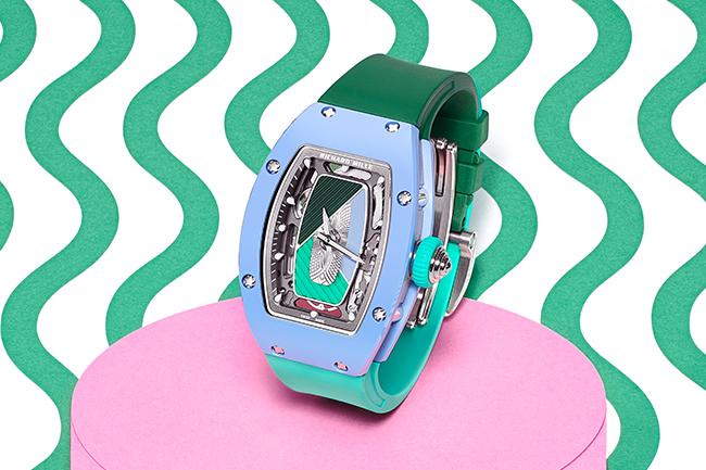 RICHARD MILLE RM 07-01彩色陶瓷女士腕錶
