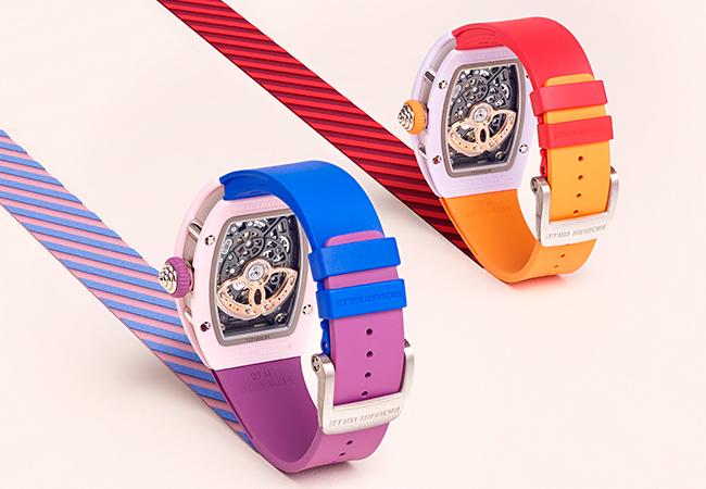 RICHARD MILLE RM 07-01彩色陶瓷女士腕錶