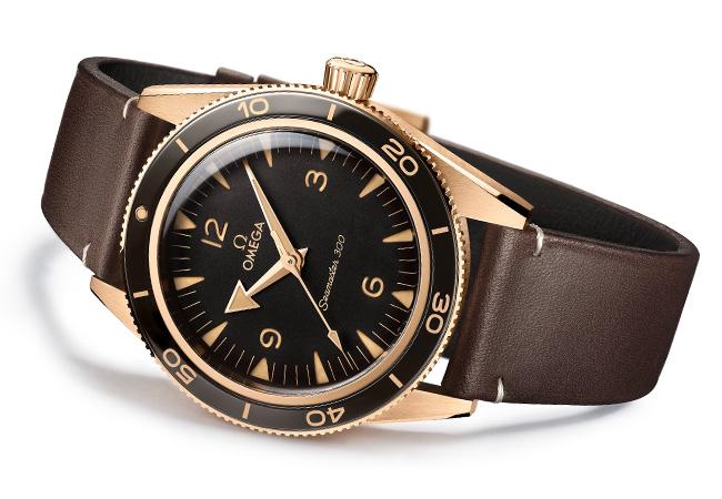OMEGA Seamaster 海馬300青銅金腕錶