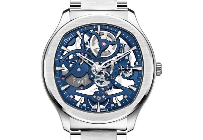 PIAGET Polo鏤空超薄腕錶