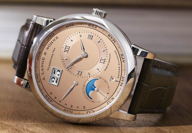 朗格Lange 1 Perpetual Calendar日夜顯示月相萬年曆腕錶