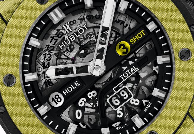 宇舶Big Bang Unico Golf極速黃高爾夫腕錶