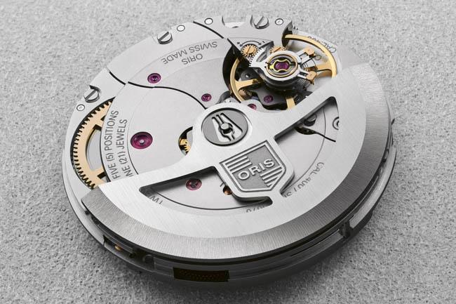 豪利時ORIS 400系列自動機芯 高規格五日長動能