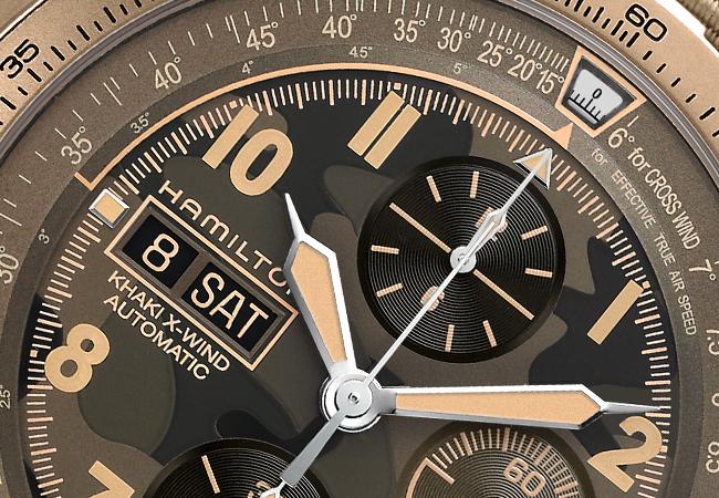 漢米爾頓Khaki Aviation卡其航空系列X-Wind自動上鍊計時碼錶