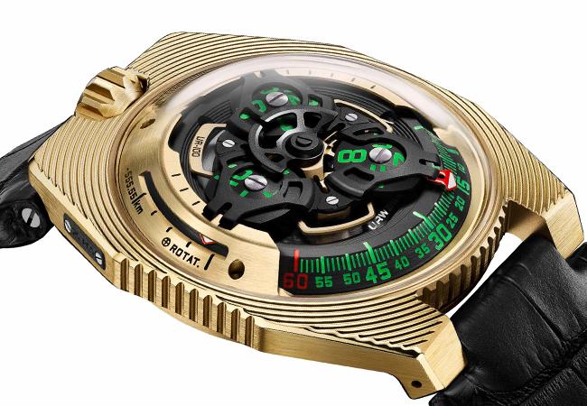 URWERK UR-100 Electrum腕錶