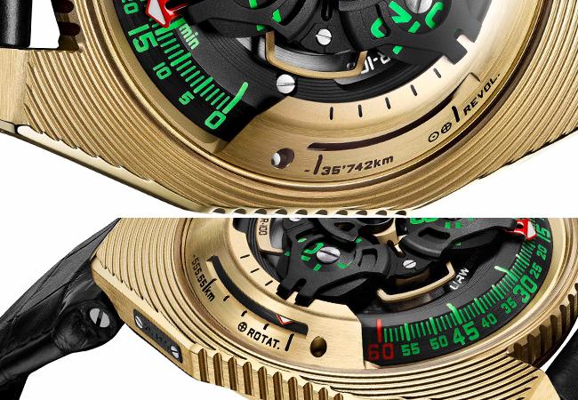 URWERK UR-100 Electrum腕錶