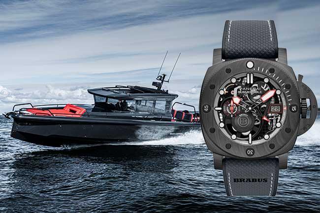 錶界快艇出發！沛納海Submersible S Brabus Black Ops專業潛水系列腕錶