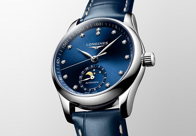 浪琴表Longines Master巨擘系列月相女士腕錶