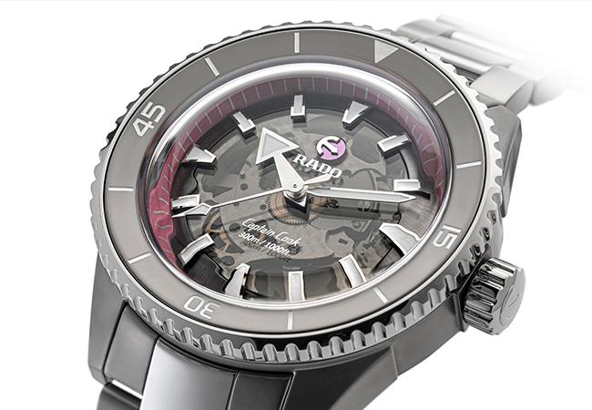 雷達RADO庫克船長The Pink Dial Project特別版腕錶