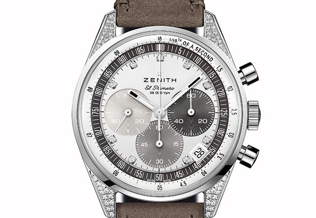 真力時ZENITH Chronomaster Original鑲鑽腕錶