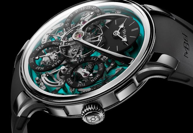 MB&F LM Perpetual EVO萬年曆鈦金屬綠面款