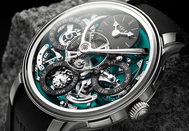 MB&F LM Perpetual EVO萬年曆鈦金屬綠面款