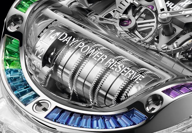 宇舶HUBLOT Big Bang MP-11彩虹藍寶石腕錶