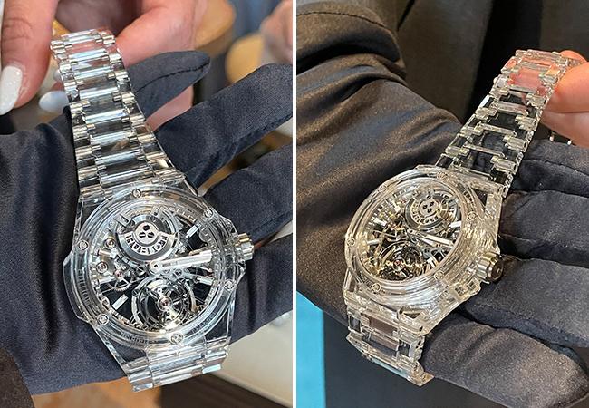 宇舶HUBLOT Big Bang MP-11彩虹藍寶石腕錶