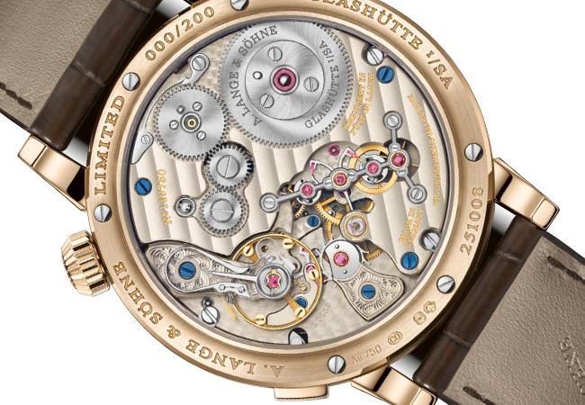 朗格A. LANGE & SÖHNE Zeitwerk Honeygold“Lumen”腕錶