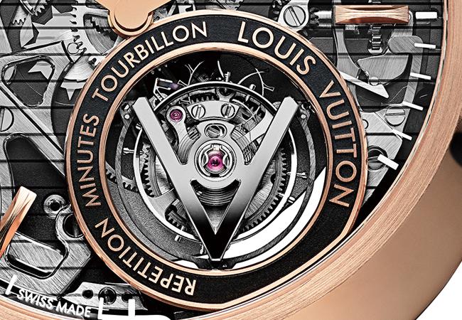 路易威登LOUIS VUITTON Voyager三問飛行陀飛輪