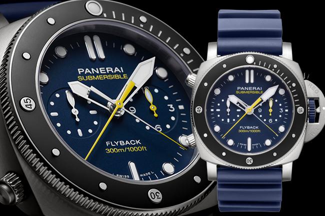 沛納海submersible Chrono Flyback Mike Horn版專業潛水腕錶PAM01291