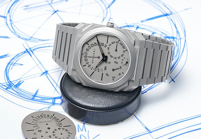 寶格麗Octo Finissimo Perpetual Calendar超薄萬年曆腕錶