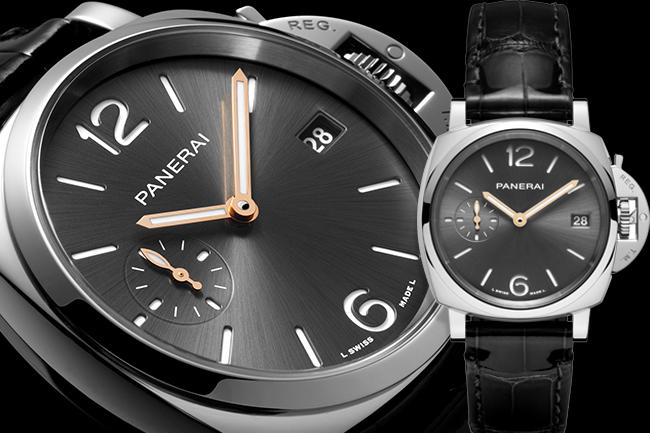 深淺對比鮮明︰沛納海Luminor Piccolo Due PAM01247、PAM01248腕錶