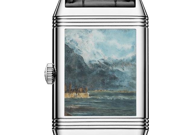 積家JAEGER-LECOULTRE Reverso Tribute Enamel Hidden Treasures–COURBET翻轉系列琺瑯腕錶庫爾貝版