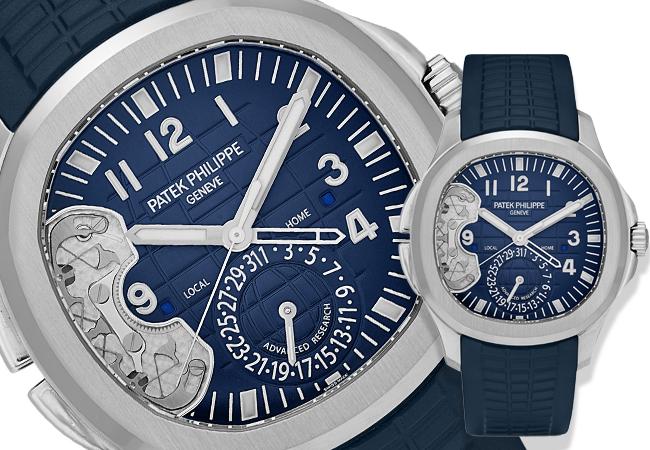 百達翡麗PATEK PHILIPPE Advanced Research Aquanaut, Ref. 5650先進研究兩地時間腕錶