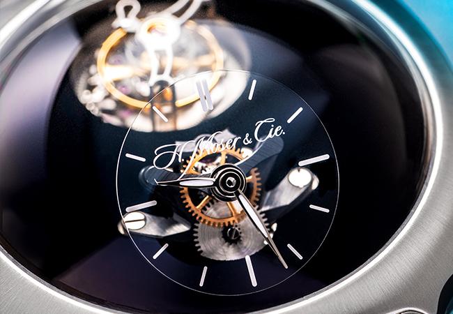 亨利慕時H. Moser & Cie. Streamliner疾速者圓柱遊絲陀飛輪Only Watch腕錶