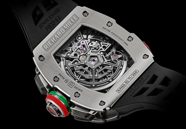 RICHARD MILLE RM 65-01自動上鍊雙秒追針計時碼錶