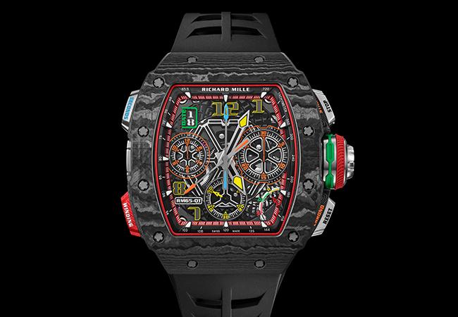 RICHARD MILLE RM 65-01自動上鍊雙秒追針計時碼錶