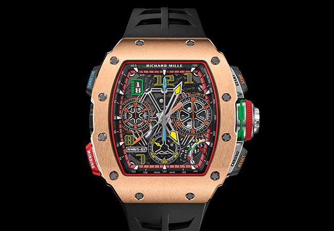 RICHARD MILLE RM 65-01自動上鍊雙秒追針計時碼錶