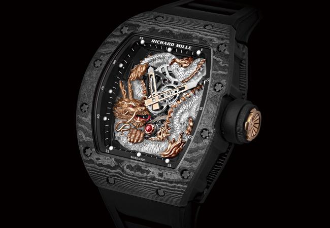 RICHARD MILLE RM 57-03水晶龍陀飛輪腕錶