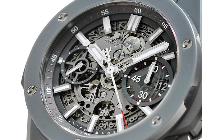 宇舶HUBLOT Big Bang Integral一體式灰色陶瓷腕錶