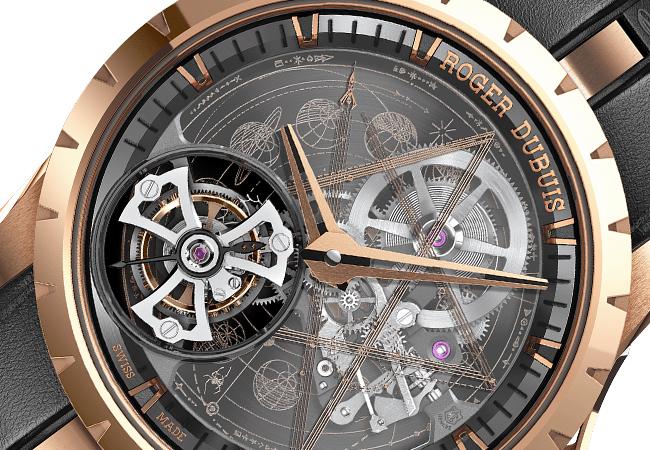 羅杰杜彼Roger Dubuis王者系列單陀飛輪腕錶Dr. Woo特別版