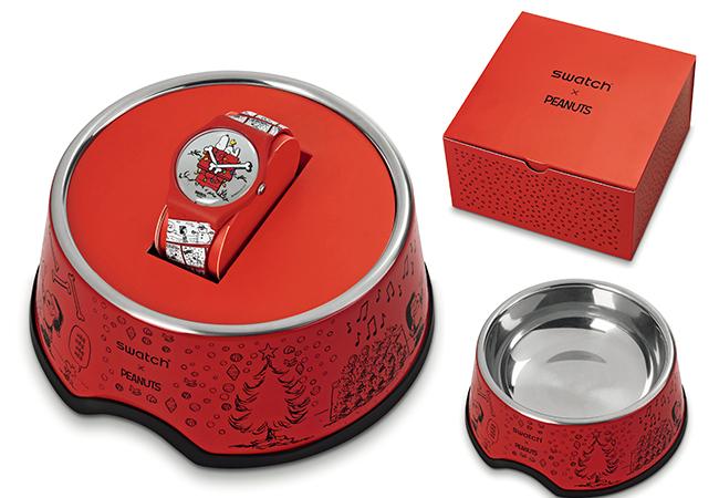 Swatch X Peanuts聖誕特別版腕錶