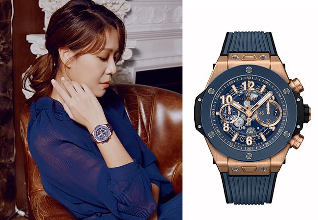宇舶HUBLOT Big Bang Unico尊爵藍計時碼錶
