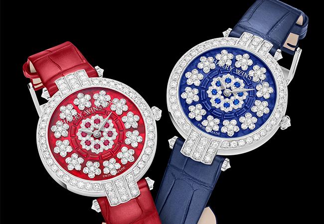 海瑞溫斯頓卓時Harry Winston Premier系列Sunflower 36毫米自動腕錶 
