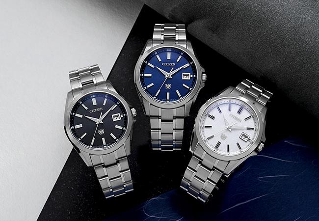 The CITIZEN Cal.A060光動能萬年曆鈦金屬腕錶