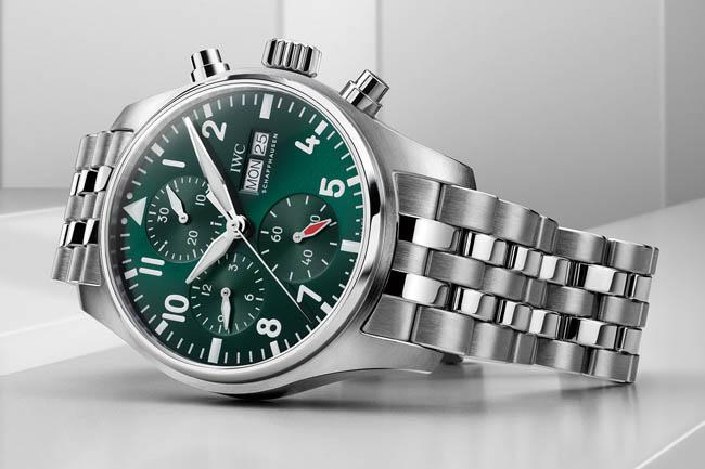 IWC萬國錶飛行員系列計時腕錶41 換裝自製計時機芯