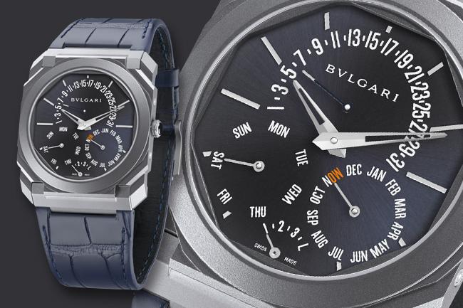 鉭金入錶珍稀加倍！寶格麗Octo Finissimo Perpetual Calendar Tantalum超薄萬年曆鉭金屬腕錶Only Watch 
