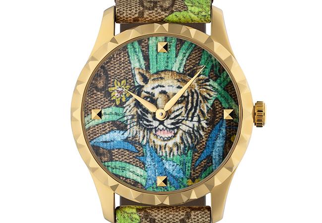GUCCI古馳虎年G-Timeless系列腕錶