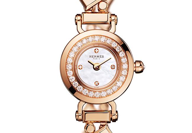 愛馬仕HERMÈS Faubourg Polka珠寶腕錶